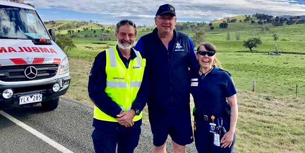 Jenna Kelley with colleagues