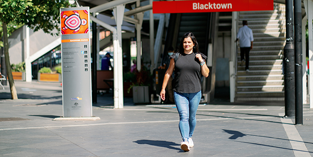 Victoria at Blacktown Train Station