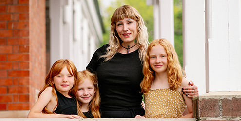 Tabitha and her daughters