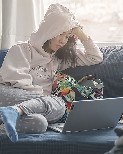 Chilling during pandemic