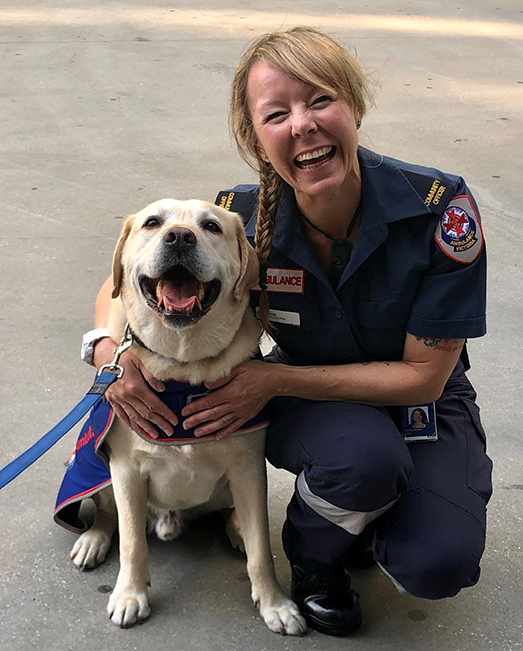 Paramedic Jenna Kelley