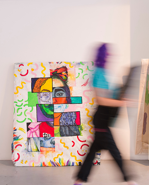 Art and student