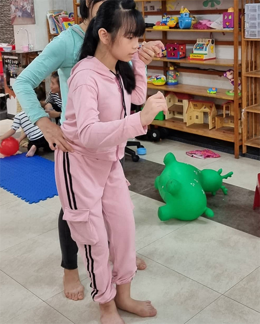 Physiotherapy in action