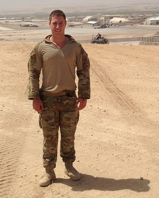 Joel Sardi in Afghanistan
