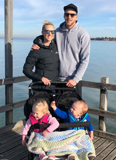 Ingles with her family