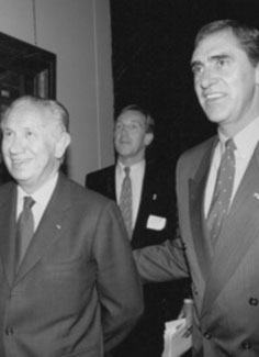 John Fahey and Juan Antonio Samaranch