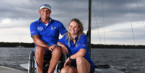 Emma Baillie and Matt Speakman