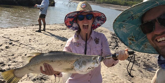 Courtney enjoys the Tiwi Islands.