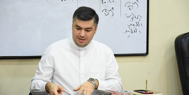 Father Dankha at work