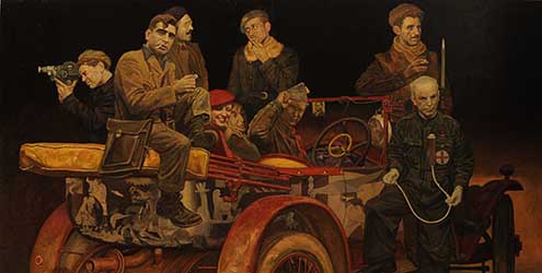 Spain 1937 (2012)Oil on canvas 220 x 300cm
