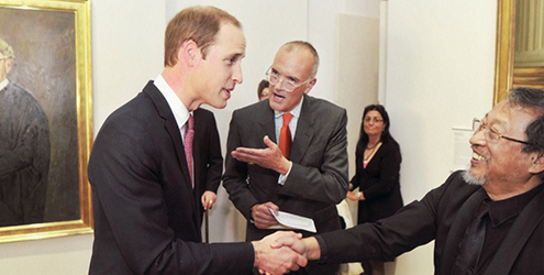 Jiawei meets Prince William