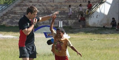 Nathan in action