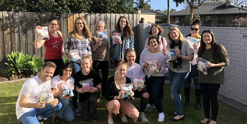 Blessing bag team