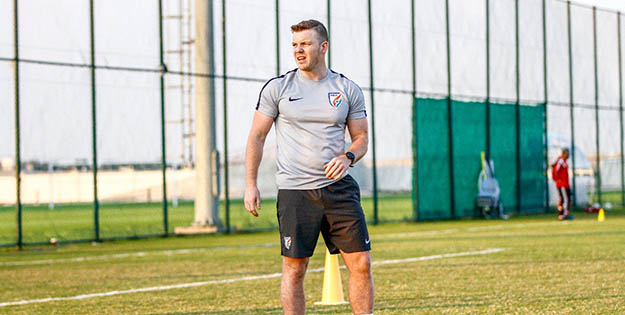 Joel Carter in action