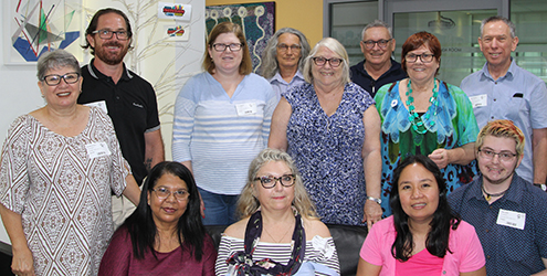 Suzanna and Rose with fellow Clemente students