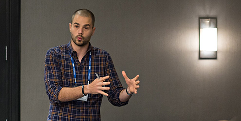 Dr Paytas teaching