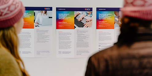 Autism research posters