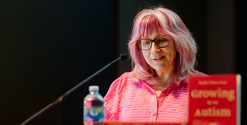 Professor Sandra Thom-Jones at her book launch
