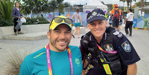 Josh Kelly and Kurt Fearnley