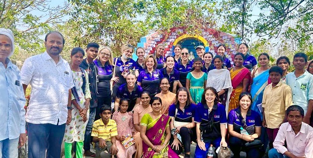 ACU students in the Indian community
