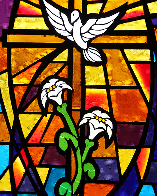 Stained glass window