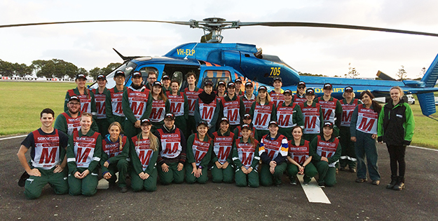 ACU paramedicine students